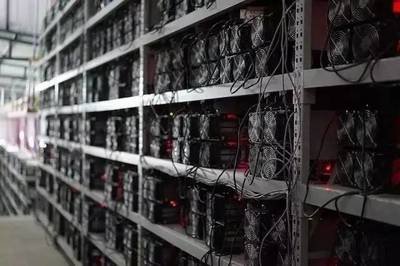 A large-scale mining farm optimizes efficiency through advanced cooling and airflow management.