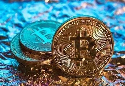 A sprawling mining farm hosting rows of Bitcoin mining rigs
