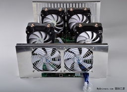 Monero mining rig setup showcasing powerful GPUs